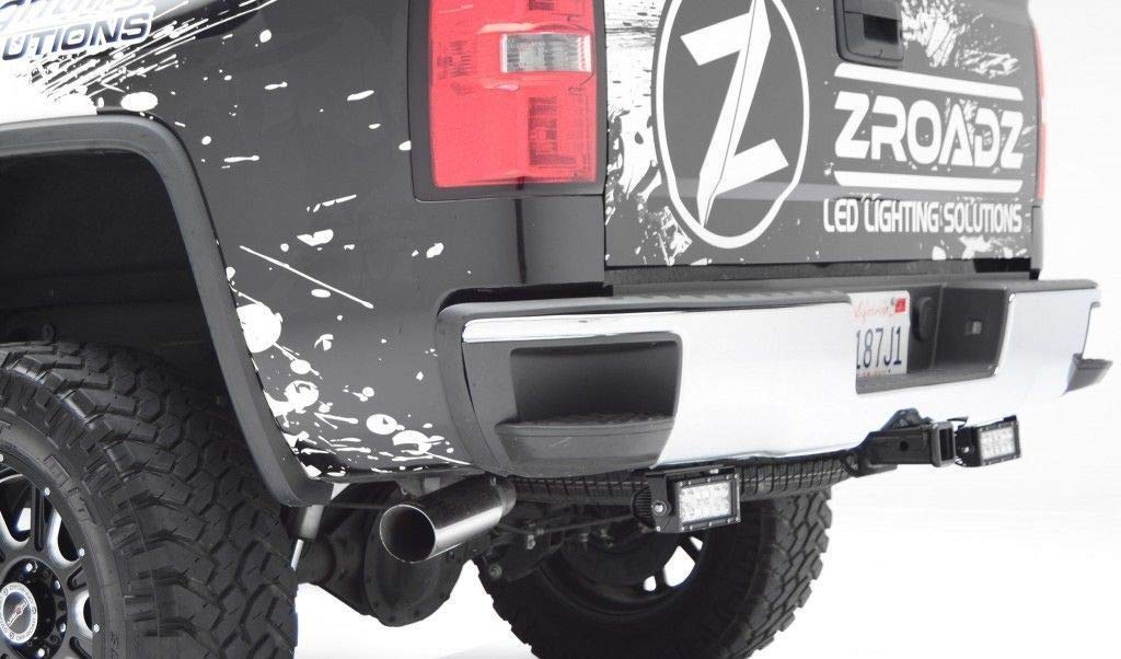 ZROADZ Black Rear Bumper LED Light KIT Z385721-KIT 2009-2014 FORD F150