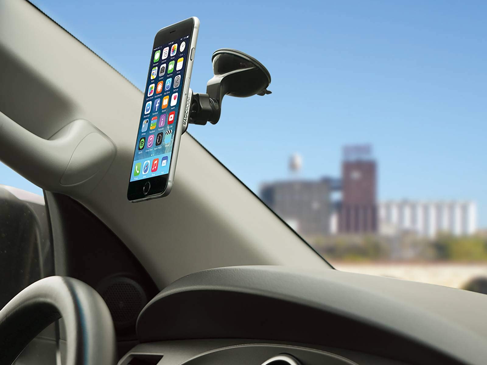 aFe Power Low Profile 77-90003 Magnetic Window/Dash Mount with Interchangeable Trims