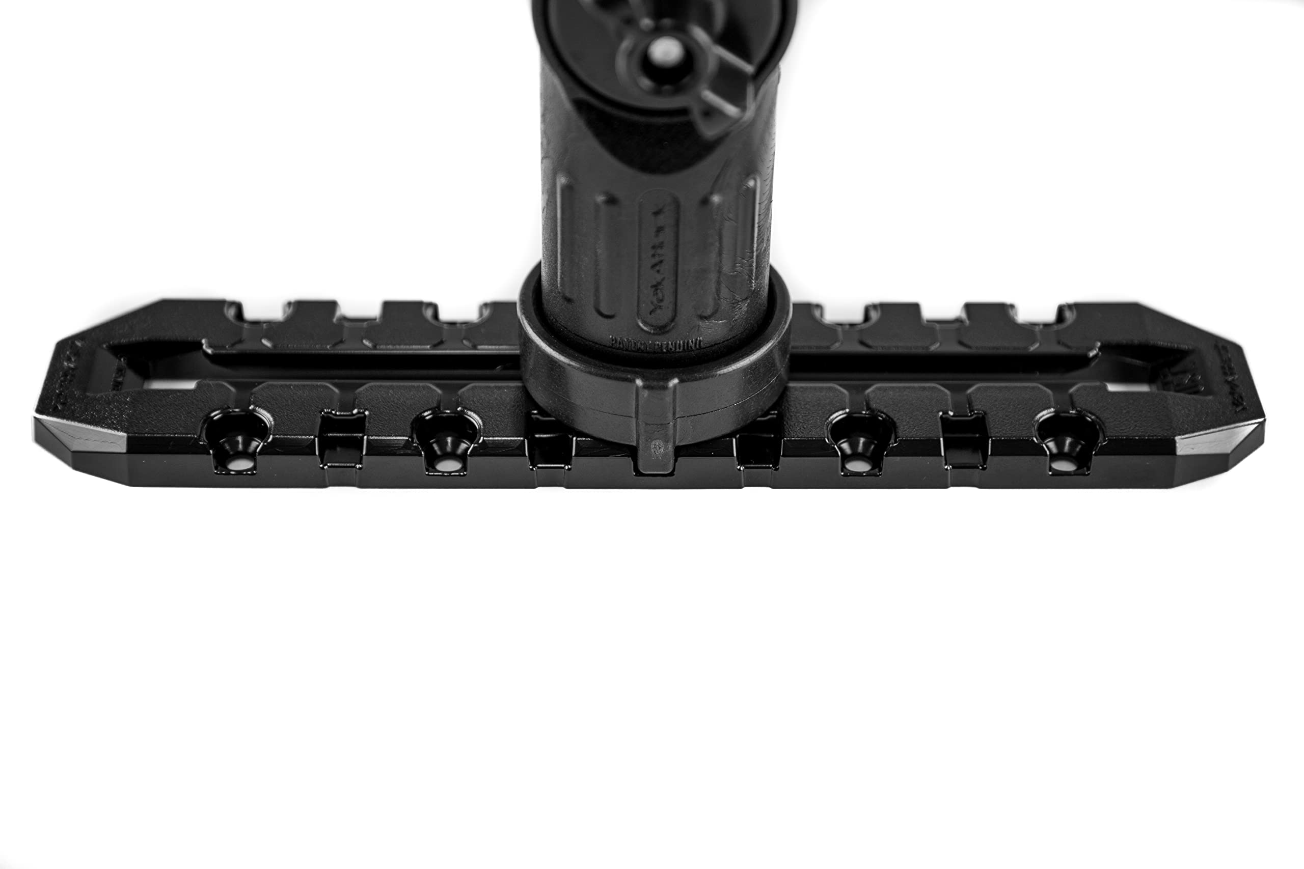 YakAttack MightyMount XL 9” GridLoc Track Mount | Kayak Rail Accessory with Hardware | Compatible with BlackPak Pro & Kayak Track Systems | Durable 7.5” Usable Length Gear Mount | Made in USA