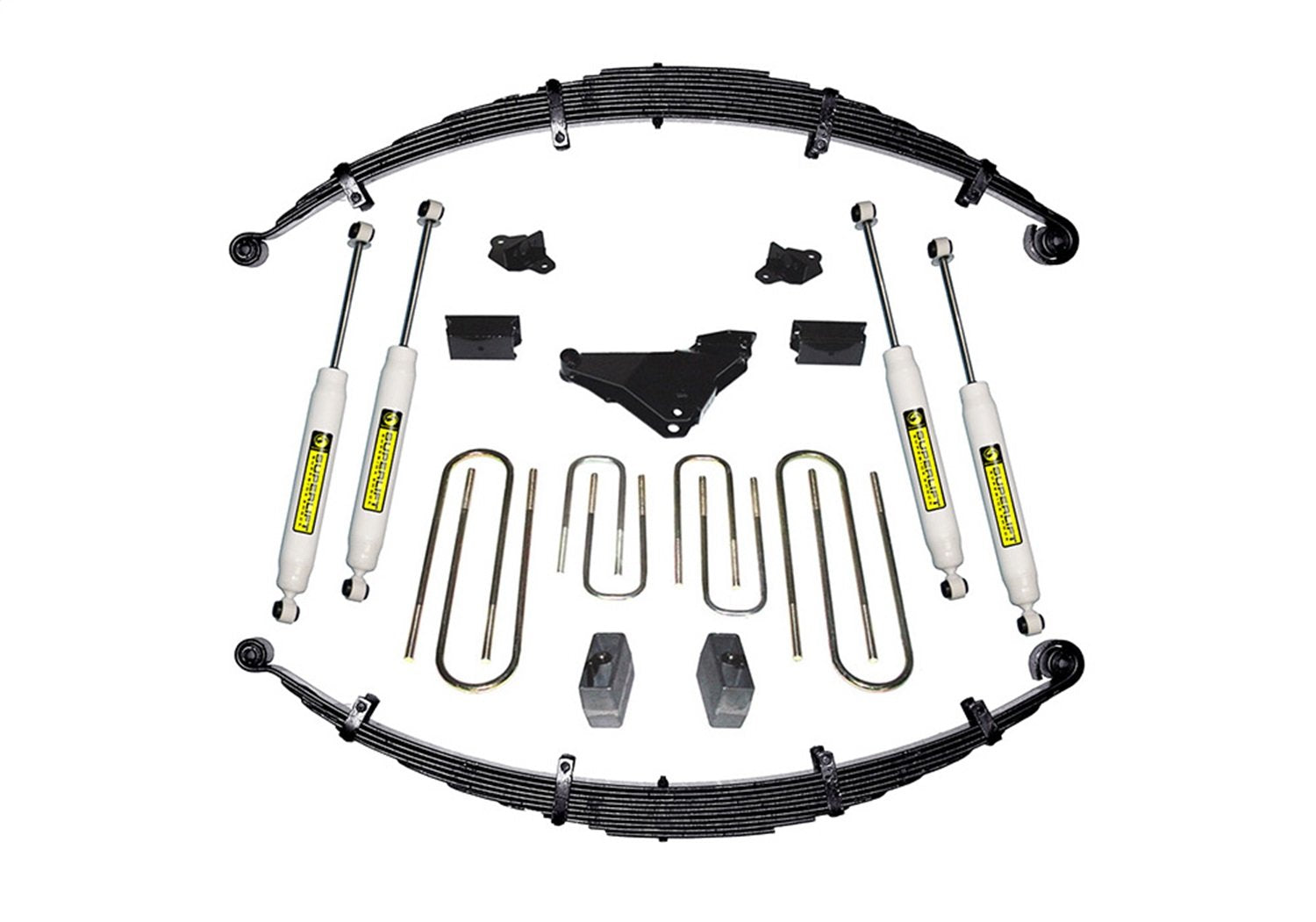 SUPERLIFT REALTRUCK SUSPENSION 5" Lift Kit for Ford Excursion | Complete Lift Kit with Front & Rear Shadow Series Shocks | K648 | Fits 2000-2005 Ford Excursion