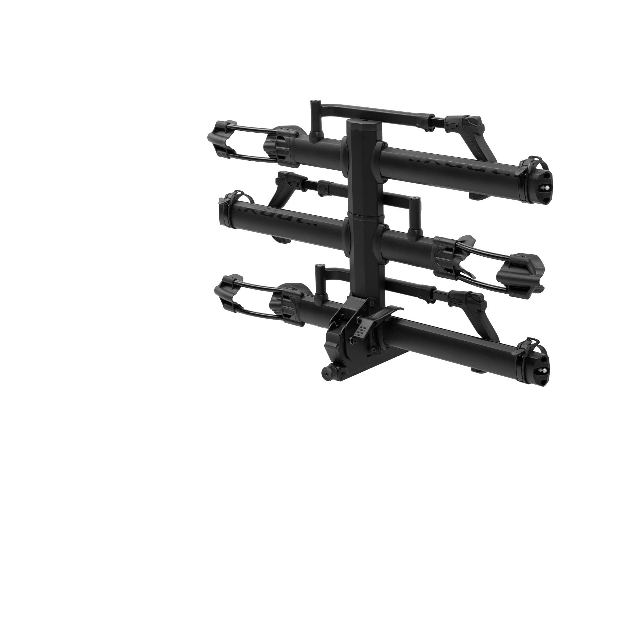 KUAT NV 2.0 Base Add-On | Hitch-Mounted Bike Rack with 1-Bike Add-On: Quick Change from 2 to 3 Bikes | E-Bike Compatible| All-Metal Construction | Adjustable Front Tire Cradle System (BAO1B)