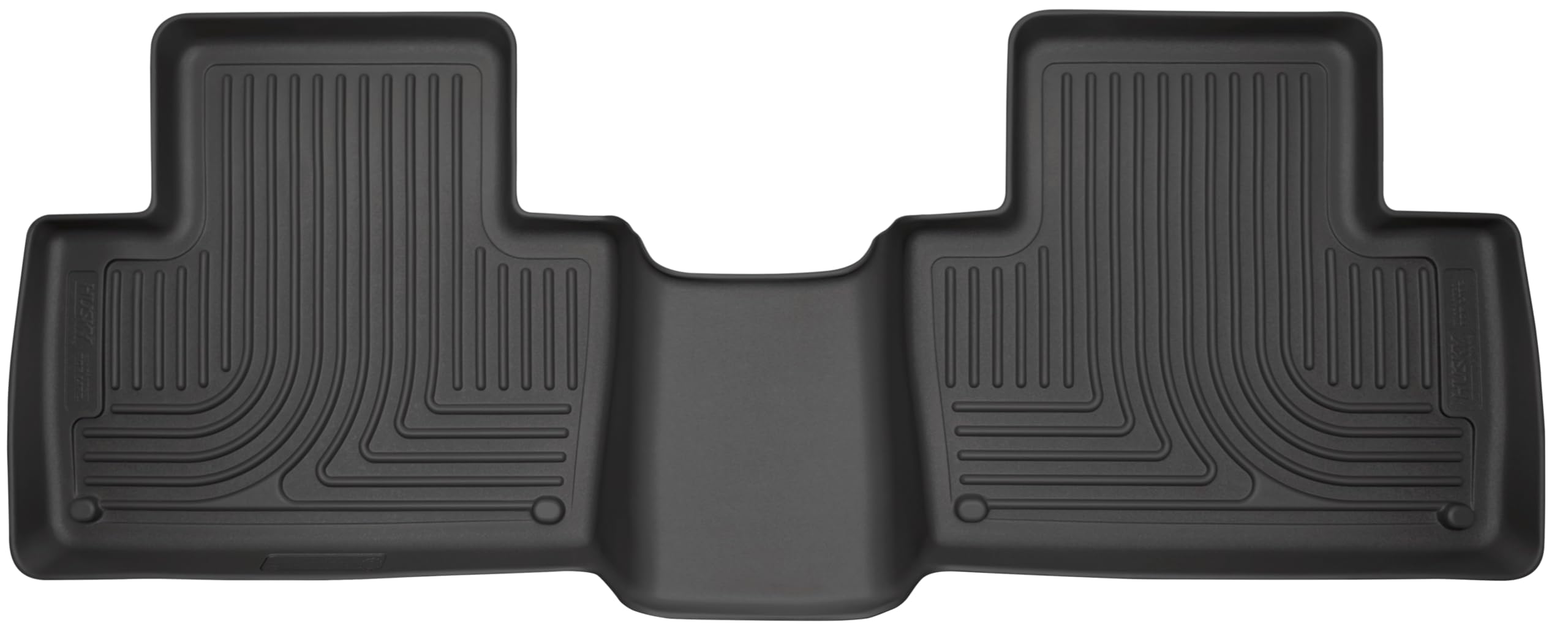 Weatherbeater Husky Liners Floor Mats | Fits 2016-2025 Volvo XC90 | 2nd Row, 1-pc Black - 16921