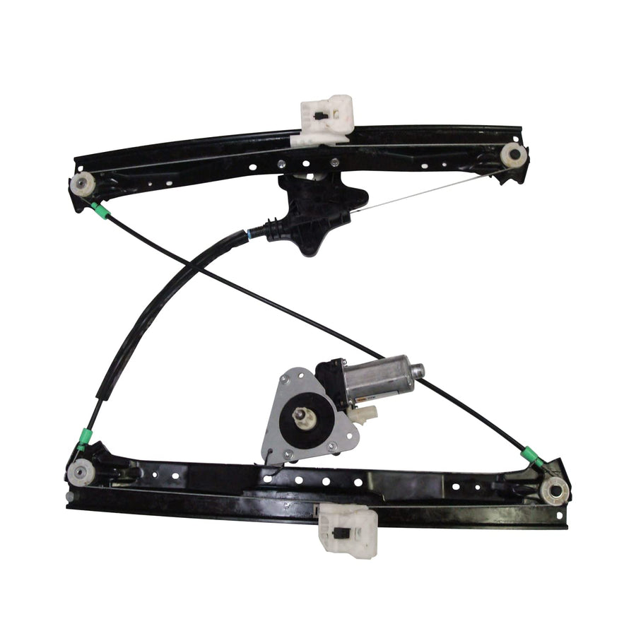 Power Window Motor and Regulator Assembly TYC 660396 Front Left-Side Compatible with 2008-2019 Dodge Grand Caravan