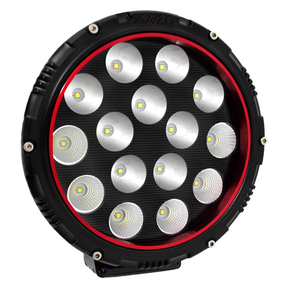 BLACK PC COVER FOR VISION X 24 LED X MITTER PRIME LED LIGHT BARS PCV-P24BL STREET LEGAL