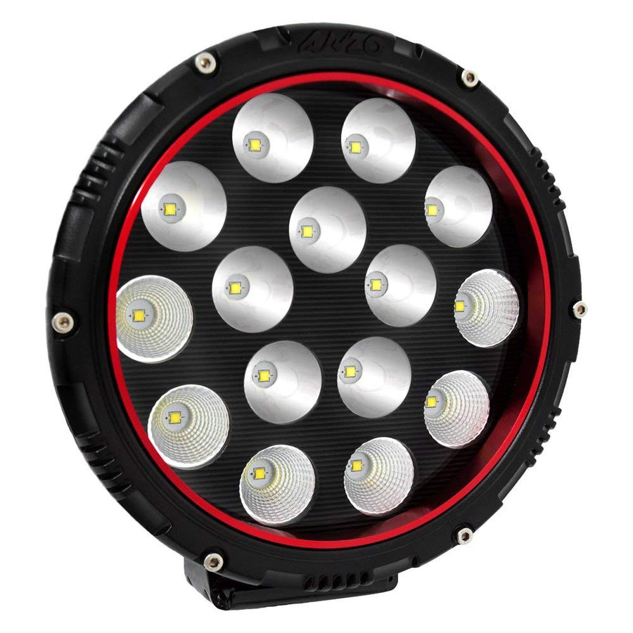 BLACK PC COVER FOR VISION X 24 LED X MITTER PRIME LED LIGHT BARS PCV-P24BL STREET LEGAL