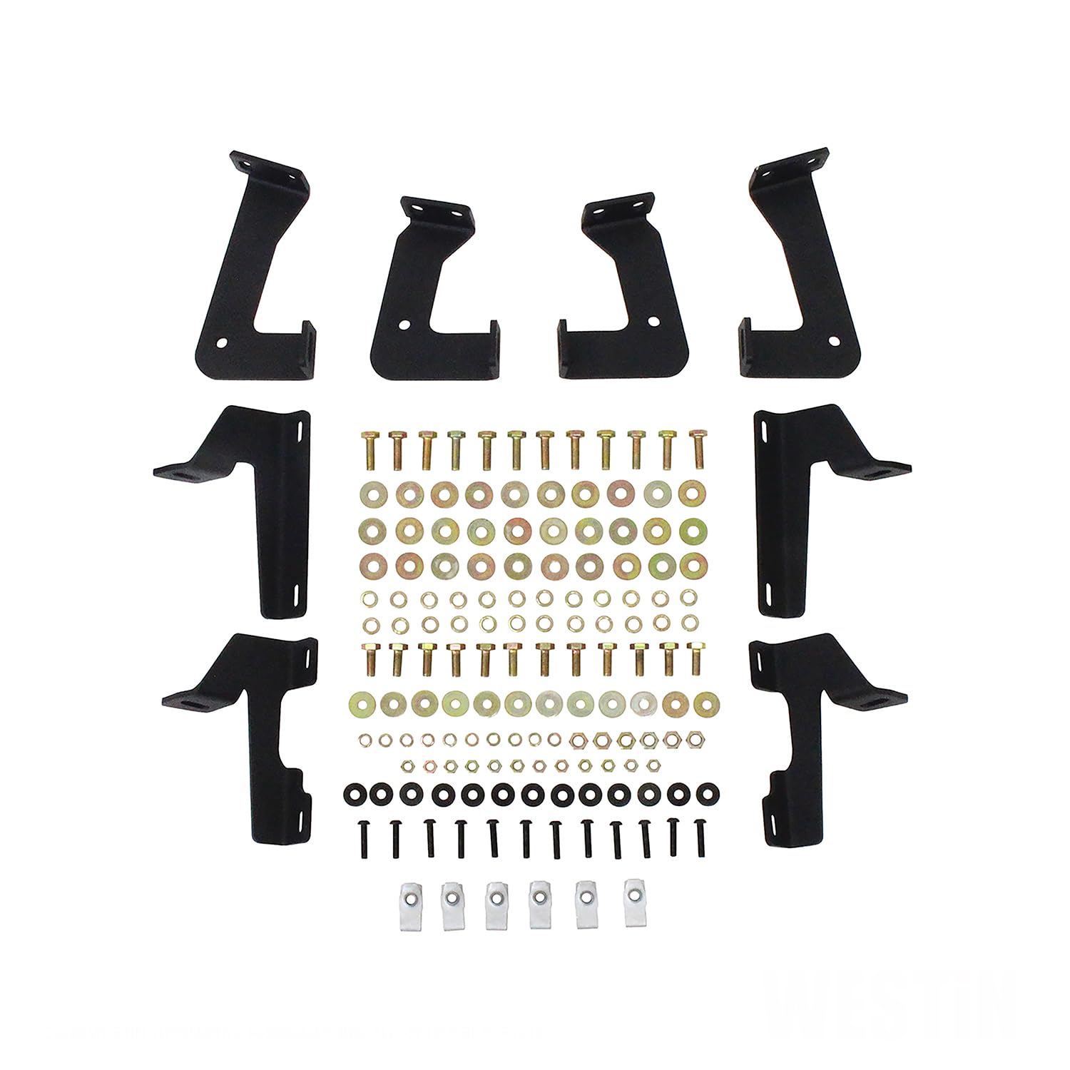 Westin 56-133152 Stainless HDX Drop Nerf Bars fits 2007-2018 Wrangler JK 2-Door Textured Black Pair