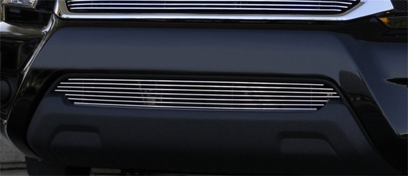 2012-2015 Tacoma T-Rex Grilles Billet Bumper Grille, Polished, 1 Pc, Overlay - PN #25938