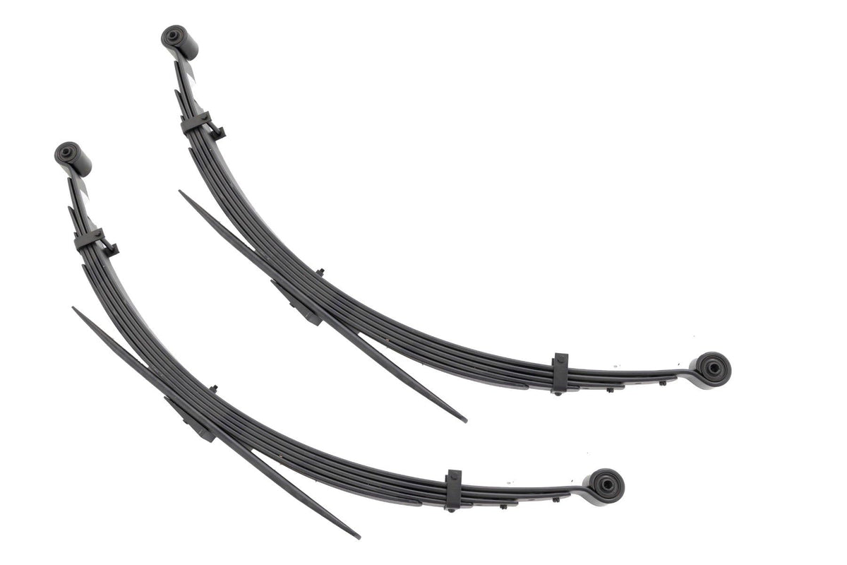 Rough Country 4" Leaf Springs Rear for 73-91 Half-Ton Suburban | 56" - 8026Kit