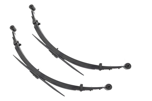 Rough Country 4" Leaf Springs Rear for 73-91 Half-Ton Suburban | 56" - 8026Kit