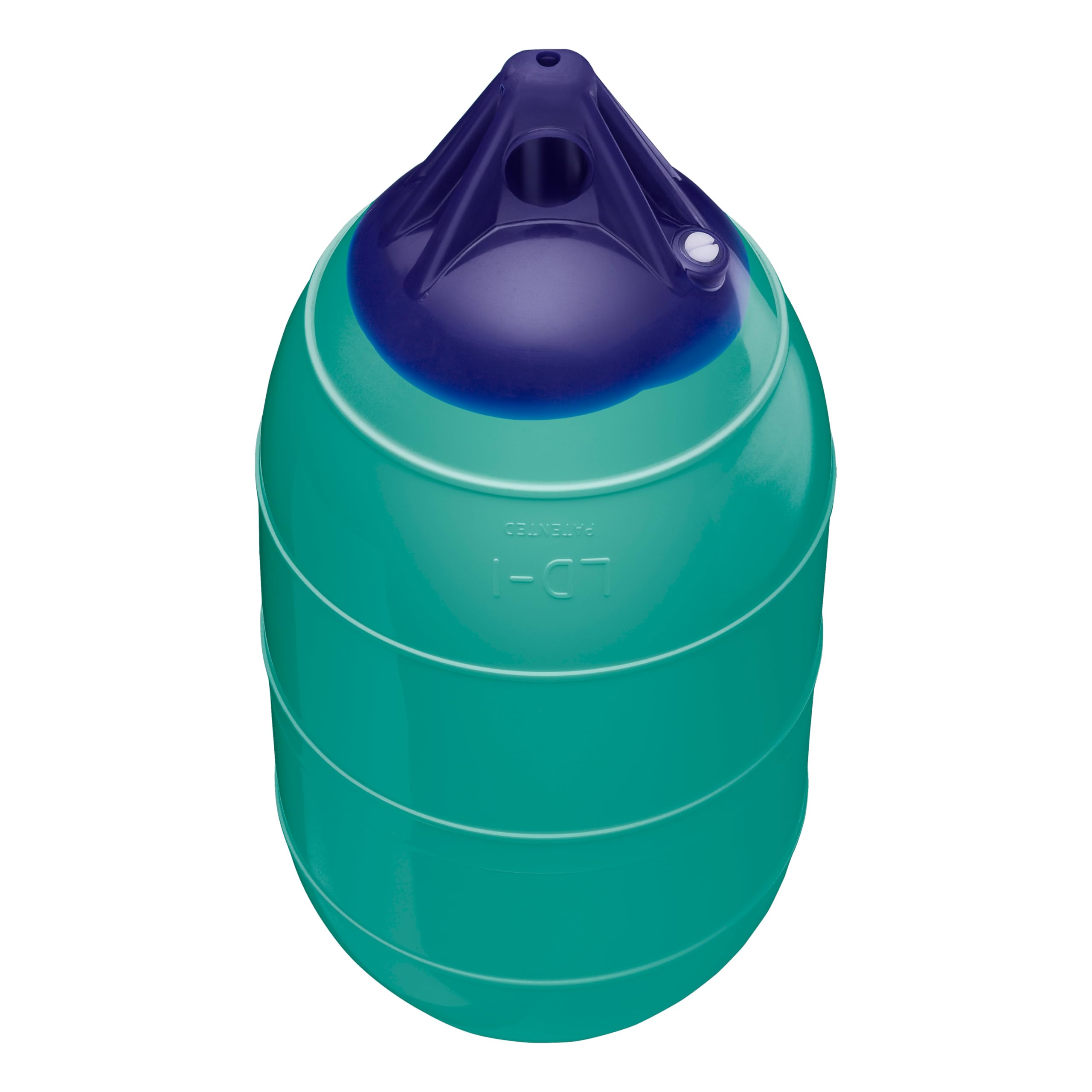 Polyform Low Drag Buoy LD-1 Standard Blue Ropehold - Teal Series