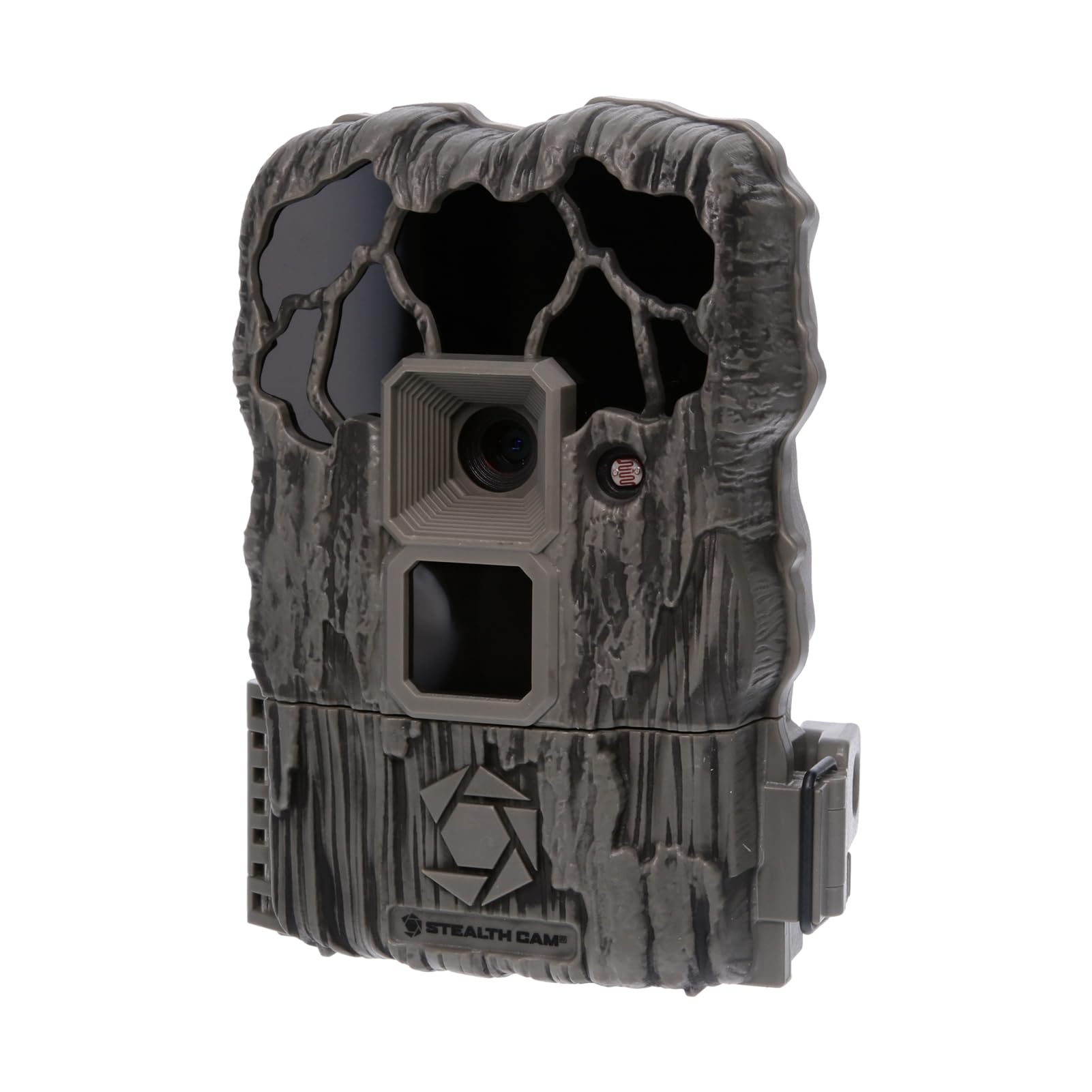 Combo Pack Stealth CAM QS20NG - 20MP Photo & 720P Video at 30FPS 0.8 Sec Trigger Speed 80Ft Detection IR Range Hunting No Glo Trail Camera, 8 AA Batteries & 16GB SD Card