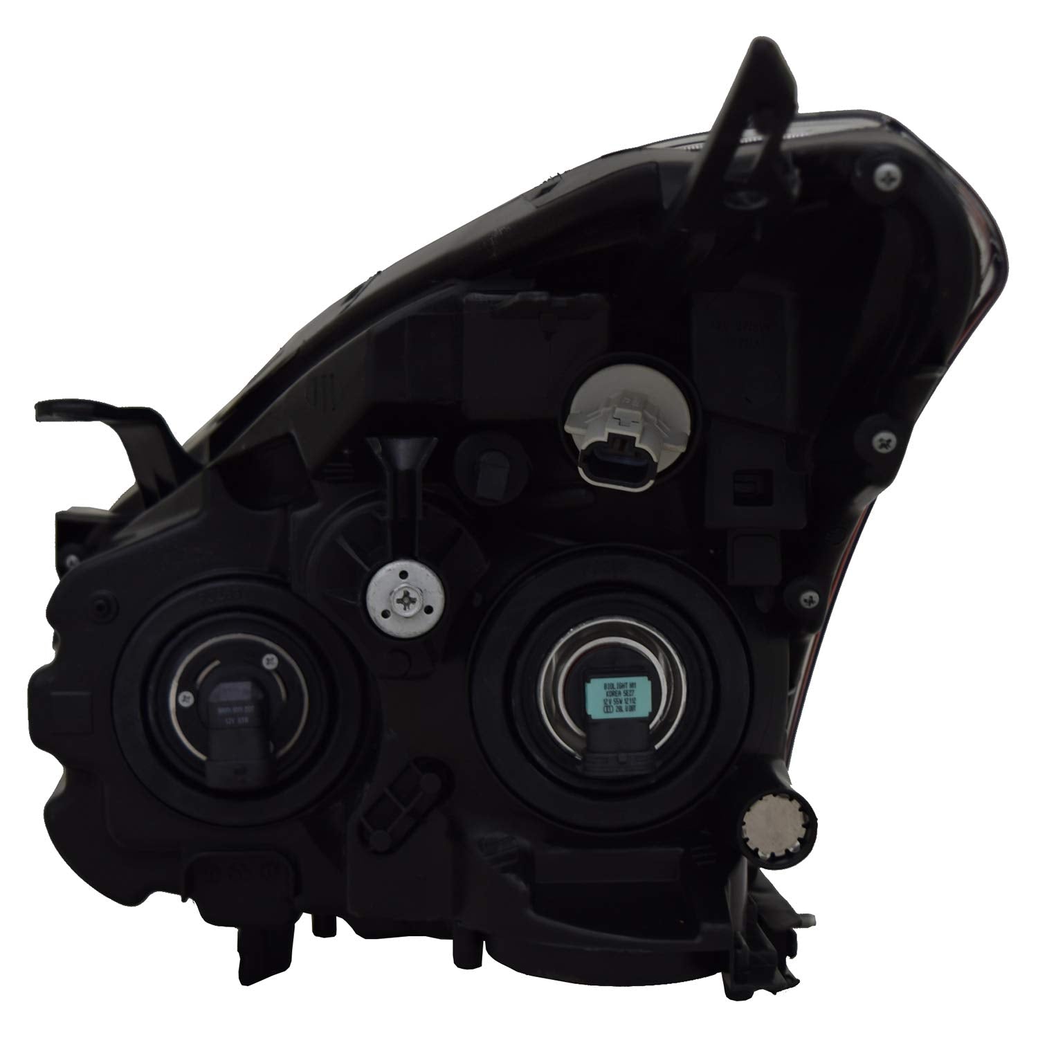 Right TYC Headlight Assembly Compatible with 2014-2015 Nissan Rogue