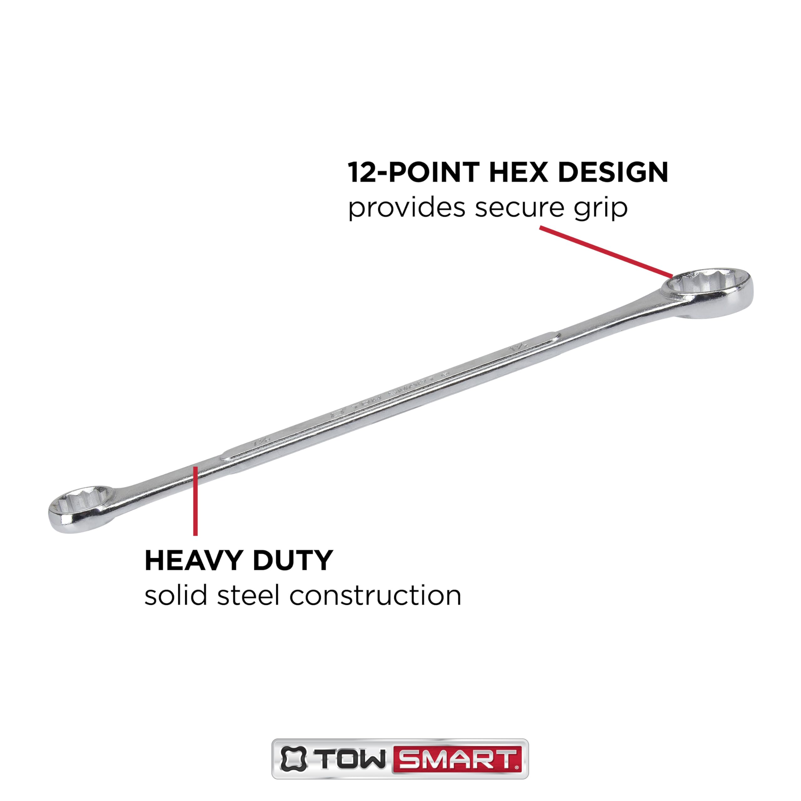 Torque TOWSMART Hitch Ball Wrench, Fits 1-1/8 in. and 1-1/2 in. Nuts