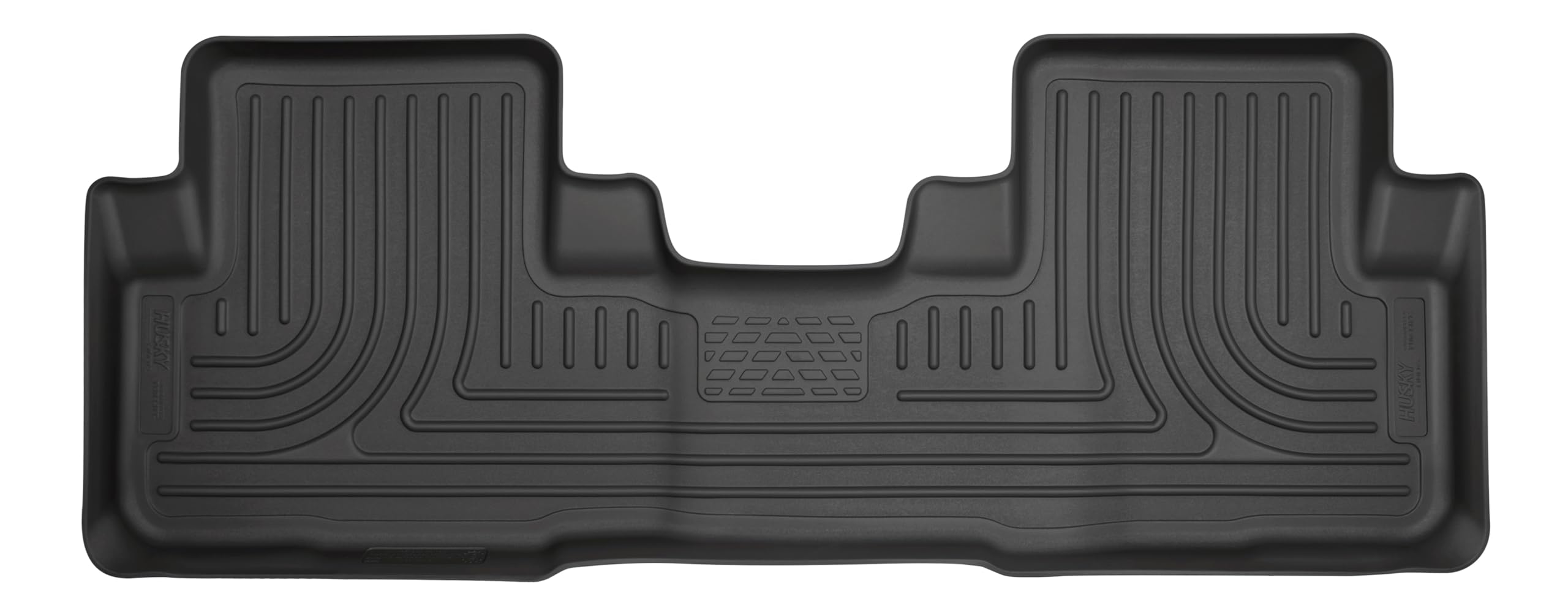 Weatherbeater Husky Liners Floor Mats | Fits 2012-2014 Honda CR-V | 2nd Row, 1-pc Black - 11241