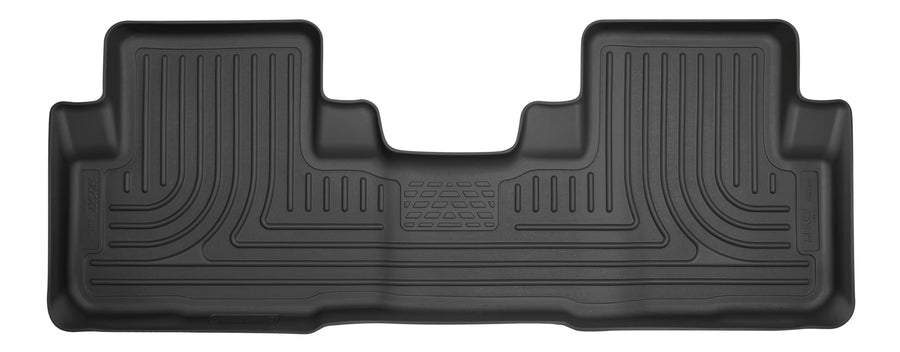 Weatherbeater Husky Liners Floor Mats | Fits 2012-2014 Honda CR-V | 2nd Row, 1-pc Black - 11241