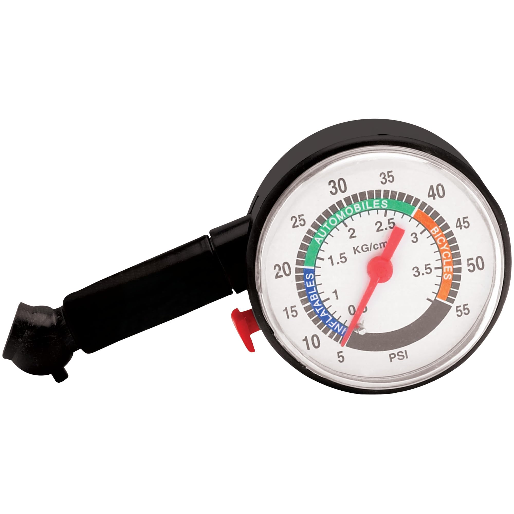 Tire Pressure Gauge Performance Tool 1145, Reading from 5 to 55 PSI, Tough ABS Construction