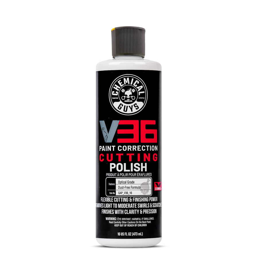 Chemical Guys V36_Gap_16 Optical Grade Cutting Polish (16 oz), White