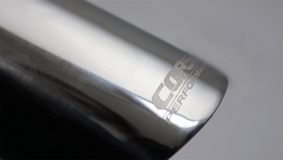 Single Tip Kit (TK001) 3.0 IN w/2.5 IN diameter pipe Polished