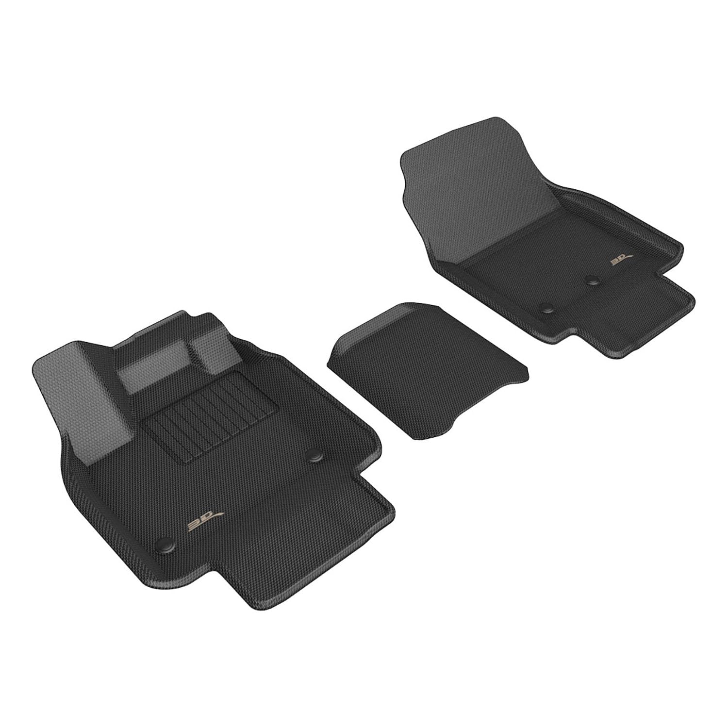 Kagu 3D MAXpider Floor Mat (Black) Compatible with Nissan Ariya 2023-2026 - Front Row
