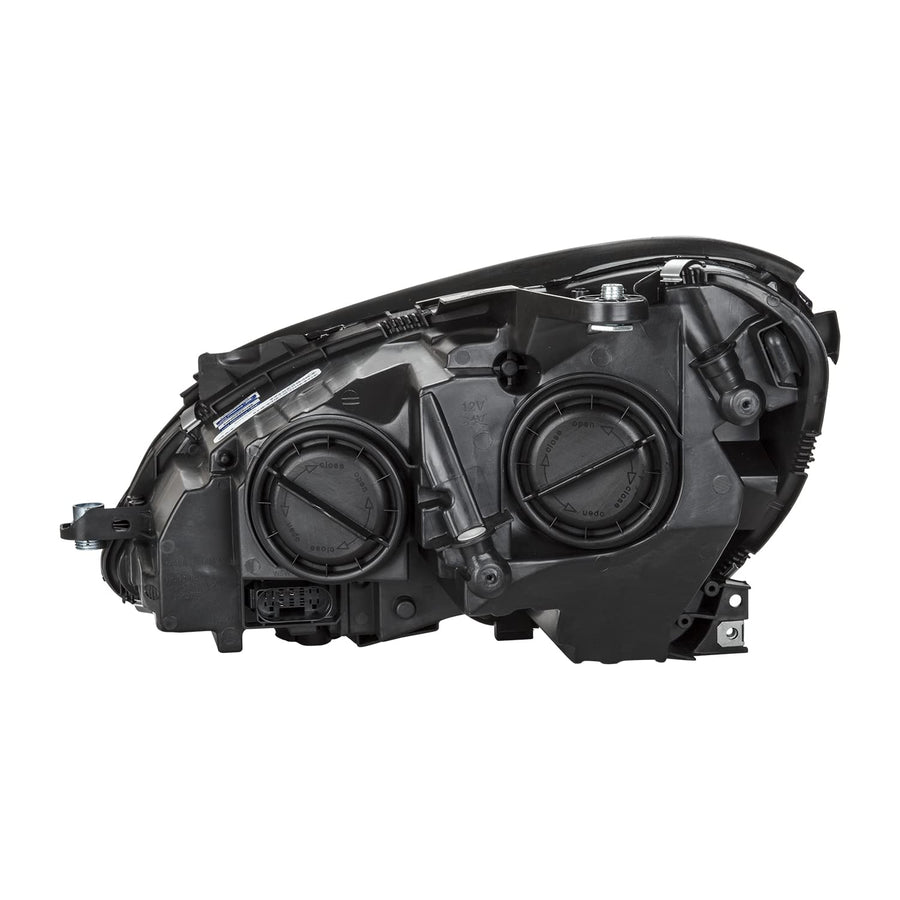 Right TYC Headlight Assembly Compatible with 2012-2015 Mercedes Benz C-Class