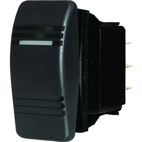 Water Resistant Blue Sea 8283 Contura Switch - Black