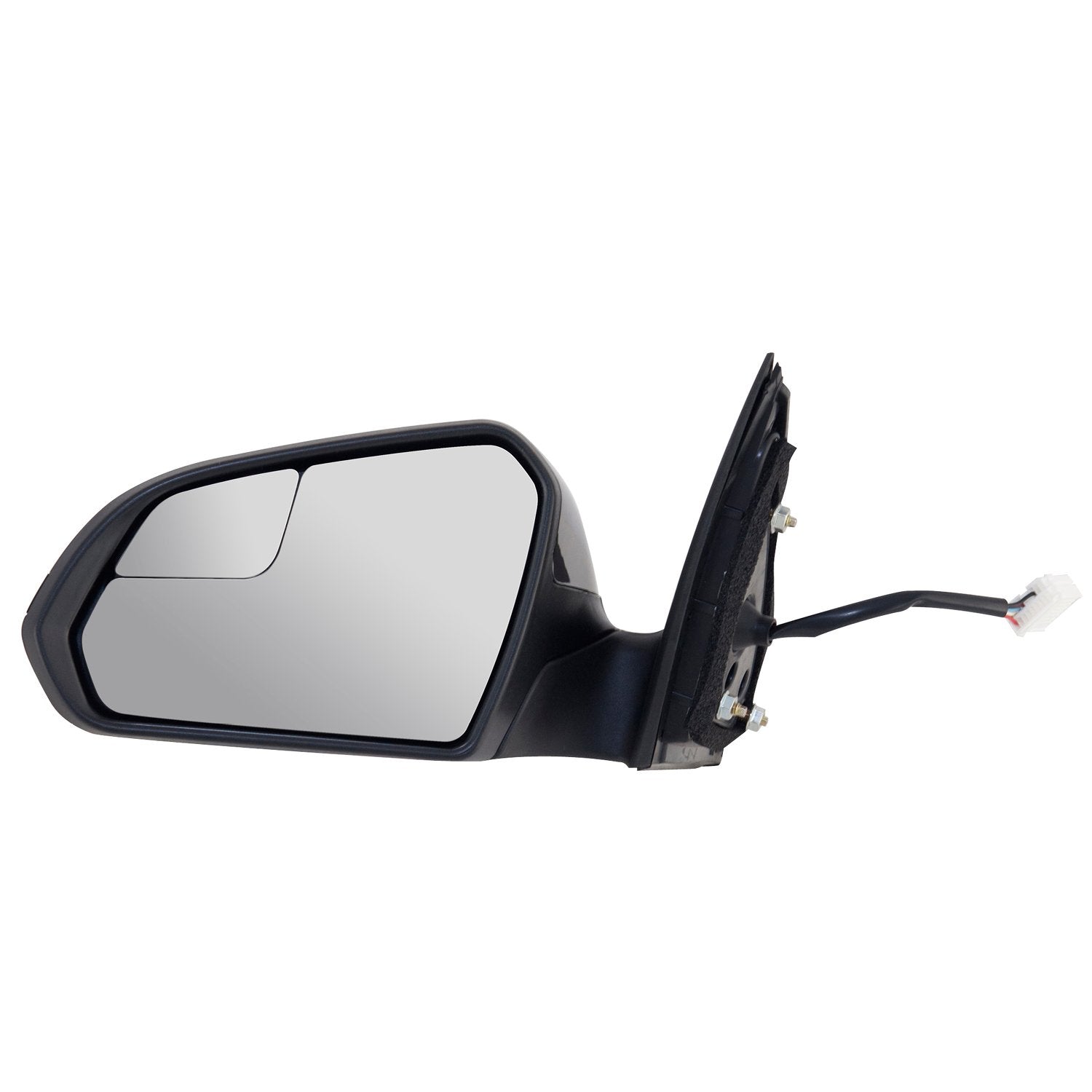 Fit System Mirror Driver Side for Hyundai Sonata, Eco, Textured Black w/PTM Cover, w/Turn Signal, Foldaway, w/o spot Mirror, w/o Memory, Heated Power