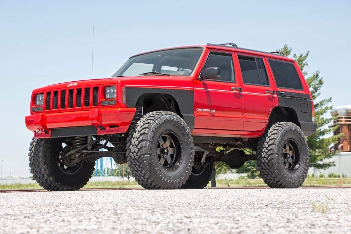 Rough Country Armor Front Quarter Panel for 1984-2001 Jeep Cherokee XJ - 10577