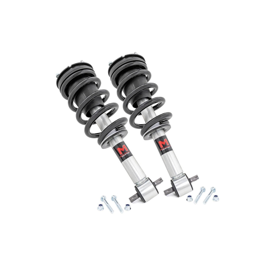 Rough Country Adjustable M1 Leveling Struts for GMC Yukon/Yukon XL 1500 (2021-2025) w/2" Lift - Enhanced Control & Clearance, Set of 2