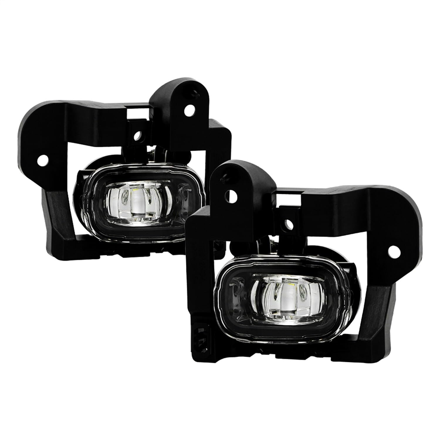 Nissan Rogue 2021-2022 Spyder ) Full LED OEM Fog Lights w/Switch - Clear (Bulb Size - 12W LED) (Don‘t Fit Sport Models)