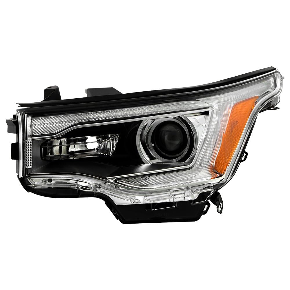 GMC Acadia 17-19 Spyder (POE) w/LED DRL HID High/Low Beam Headlight (Ballast Bulb not Included) - OE Left
