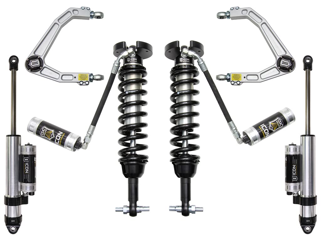1.5-3.5" Lift, ICON Stage 4 Suspension System, Billet UCA, Compatible with 2019-2023 GM 1500, K73064