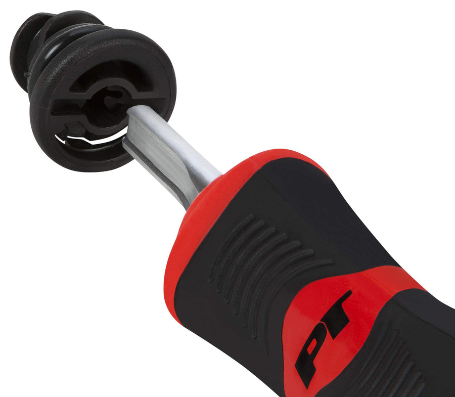 VW Audi Performance Tool W54289 Oil Drain Plug Removal Tool, Compatible With Volkswagen 1.8L to 2.0L Replacement for Golf Passat, Red & Black