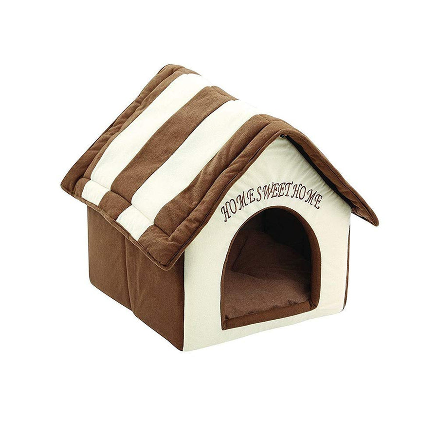 Pet Kennel FENXIMEI Removable and Washable Dog House Dog Bed Cat Litter (Color, Size : 3839.545)