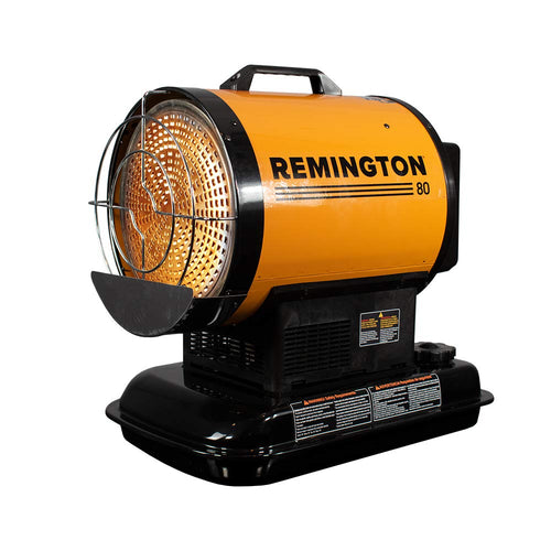 80,000 BTU Remington LP Propane Radiant Heater | For Construction Sites and Garages up to 2,000 square feet (REM-80-OFR-O)