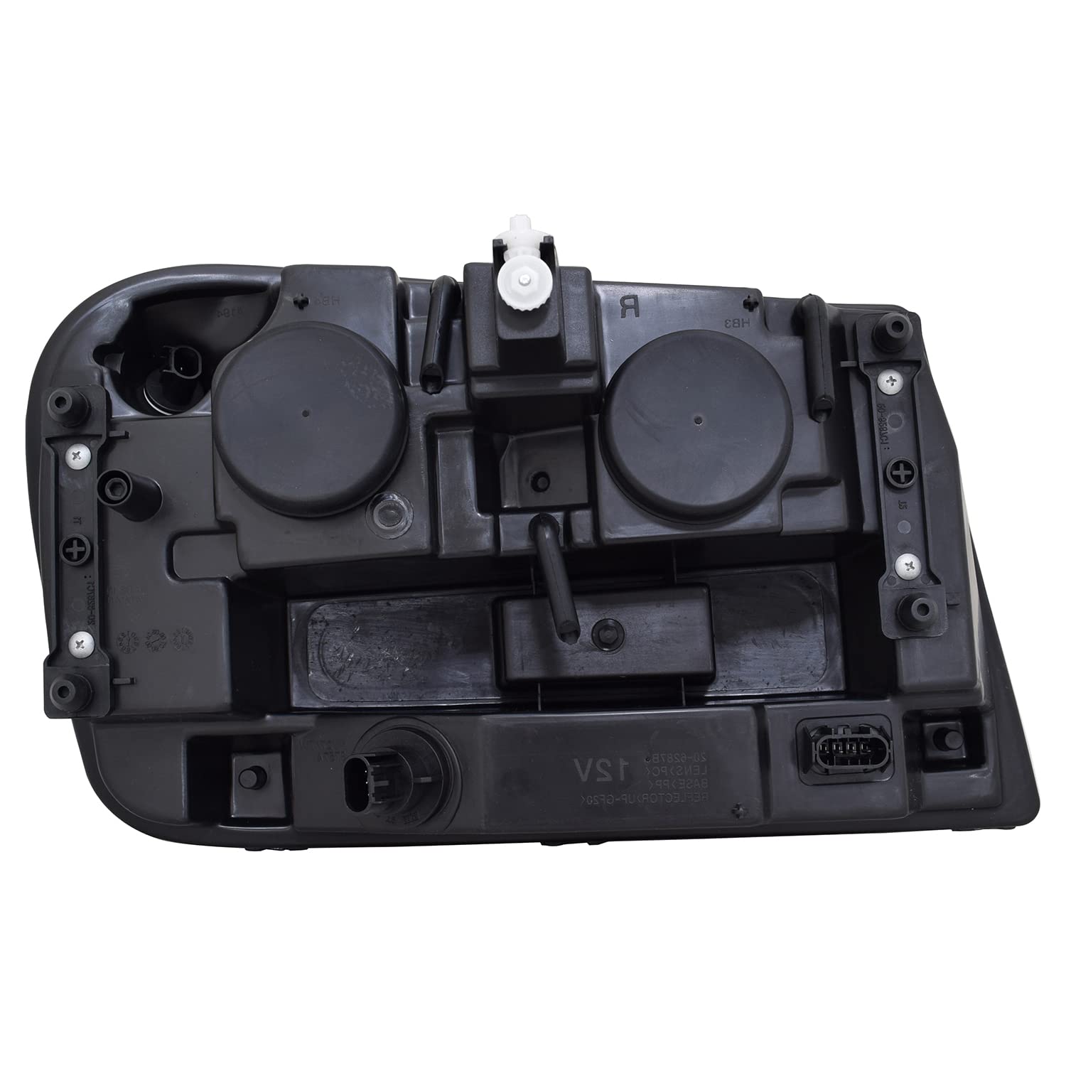 Left TYC Headlight Assembly Compatible with 2006-2009 Chevrolet Trail Blazer