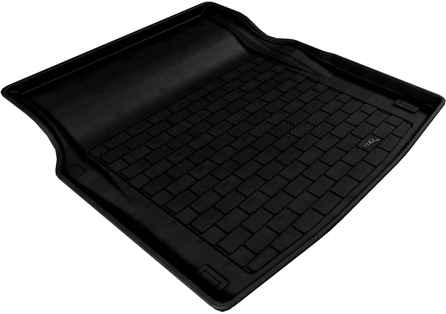 3D MAXpider Kagu Custom Fit All-Weather Cargo Liner (Black) Compatible with Mercedes-Benz E-Class / E63 AMG Sedan (W212) 2010-2013 - Cargo Liner