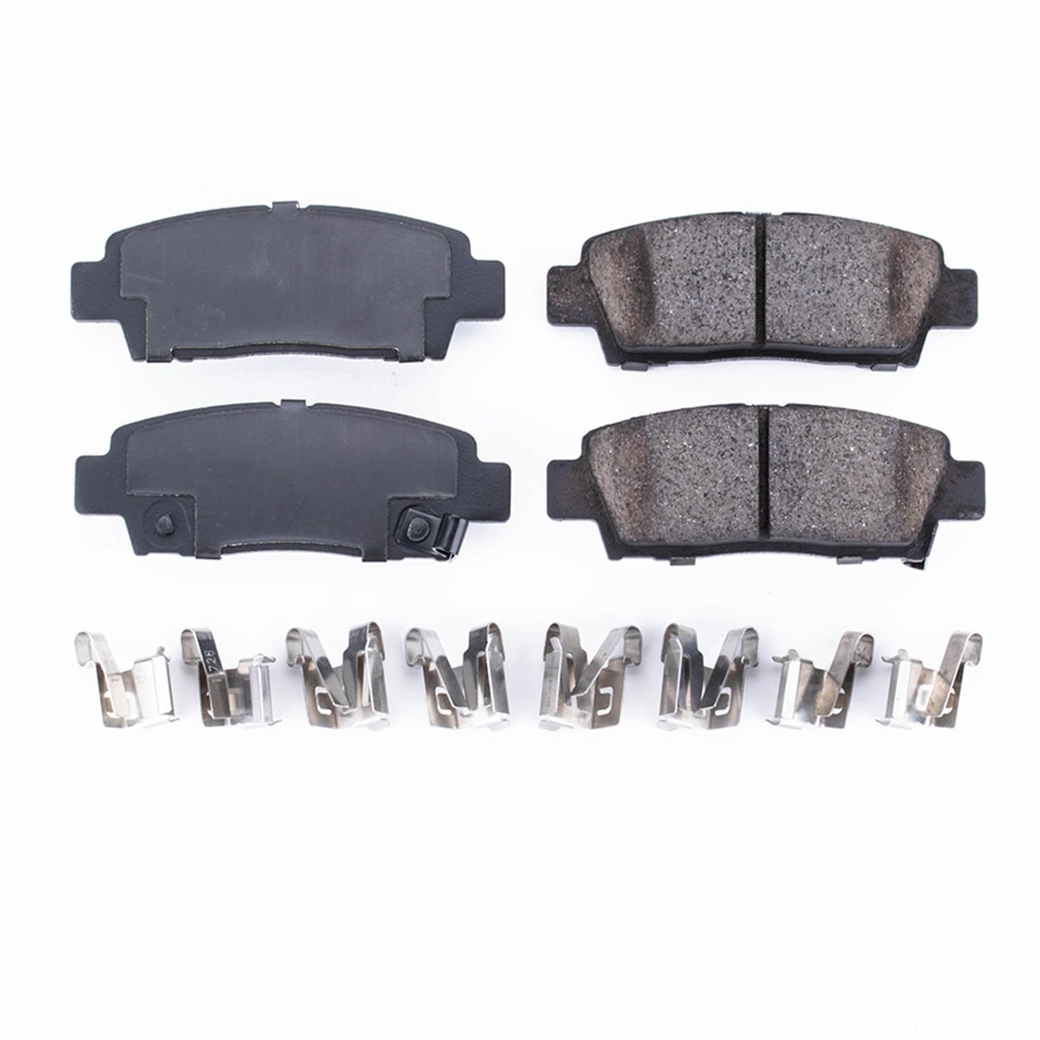 Rear Brake Kit Power Stop For Toyota Avalon 1995-99 - Ceramic Brake Pads With Installation Hardware, 17-672