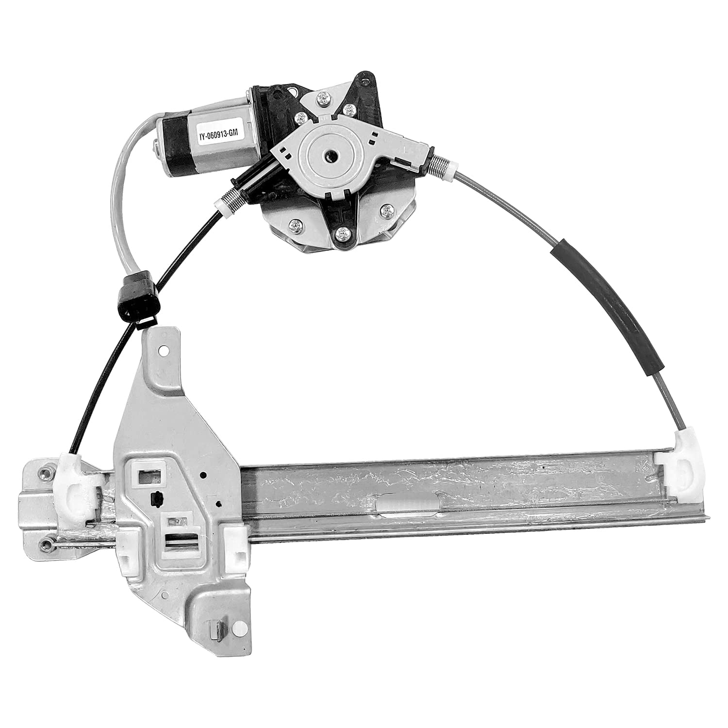 Power Window Motor and Regulator Assembly TYC 660682 Rear Left-Side Compatible with 2006-2016 Chevrolet Impala