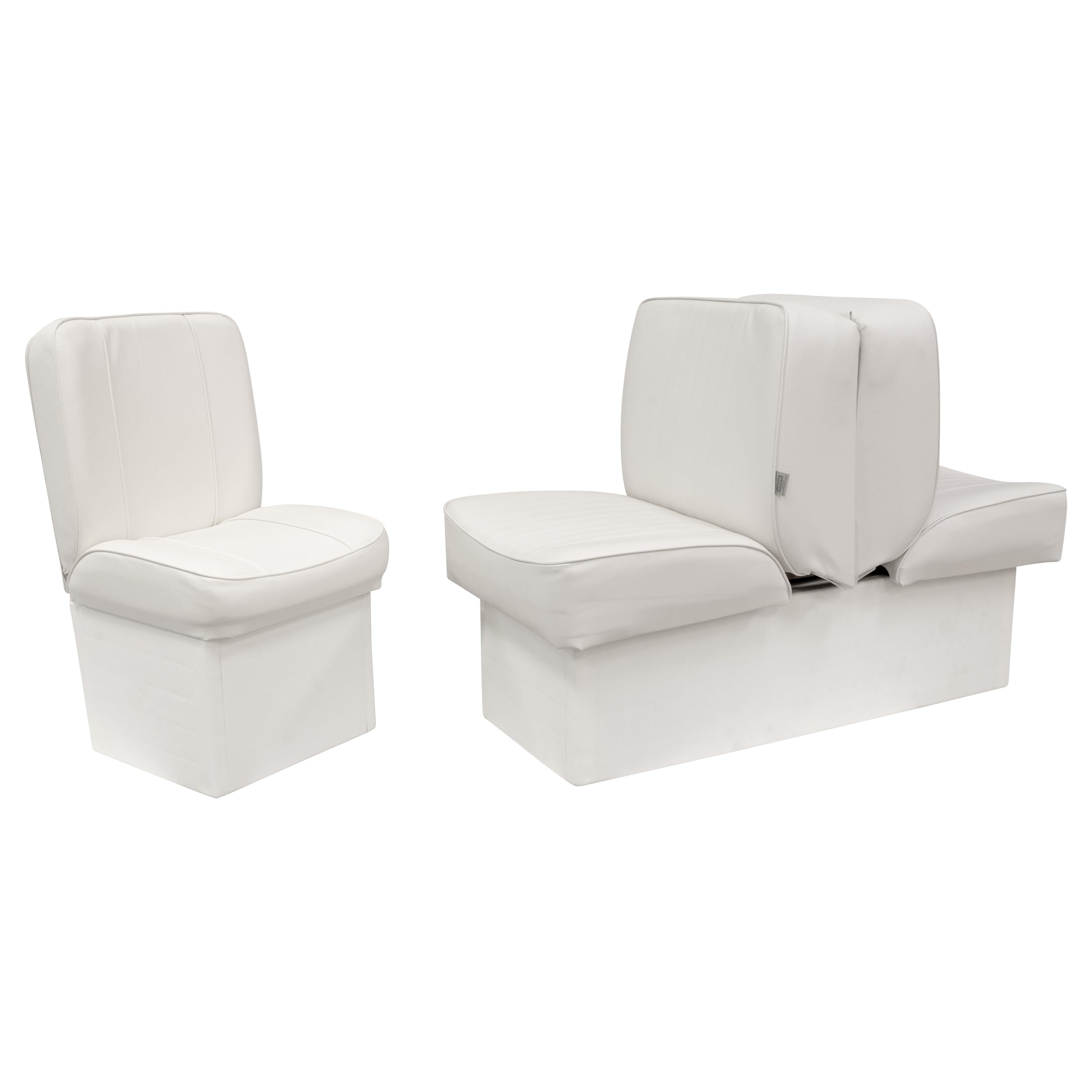 8WD707P-1-710 Wise Deluxe Lounge Seat (White)