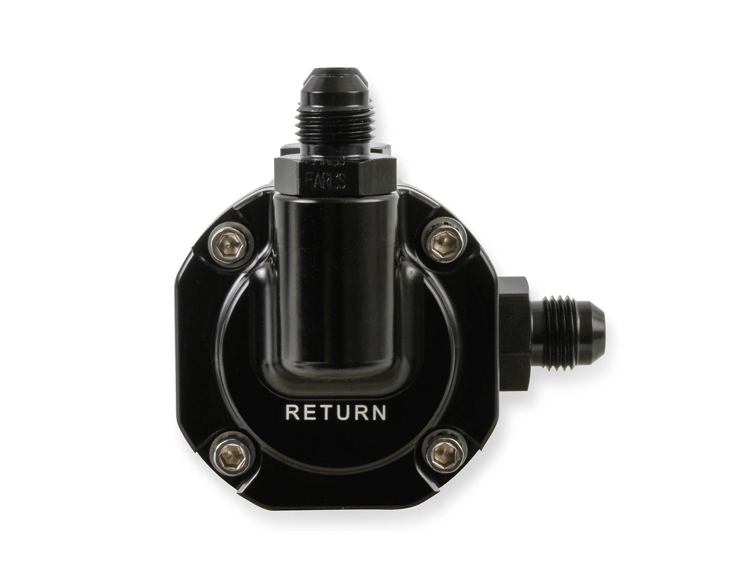 12-893 Holley: Billet Fuel Pressure Regulator 58.5Psi 6An In/Out