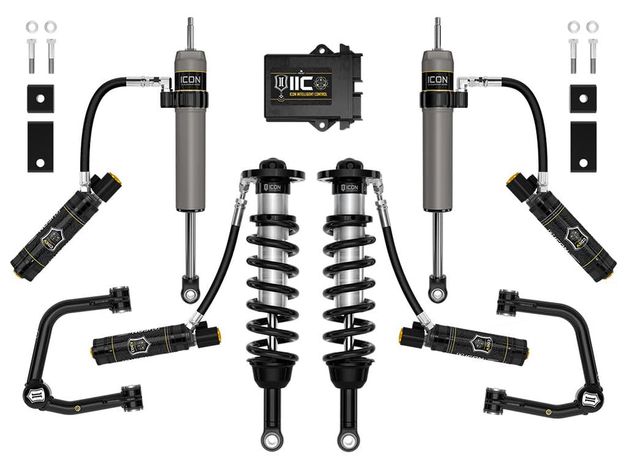 2-3.5" Lift, ICON Stage 12, 2.5 Suspension System, Tubular, Compatible with 22-23 Toyotaa Tundra, K53202T