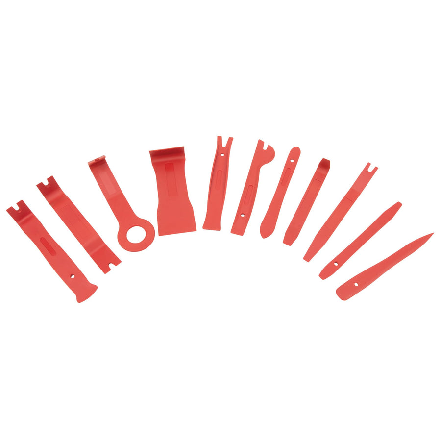 W80643 Performance Tool 11Pc Trim Removal Tool Set - Car Pry Tool Kit for Easy Car Panel, Door, and Audio Trim Removal