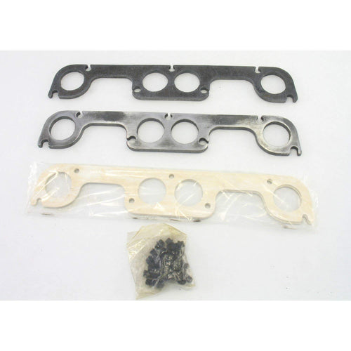 Round Port Patriot Exhaust Header Flange for Small Block Chevy H7896