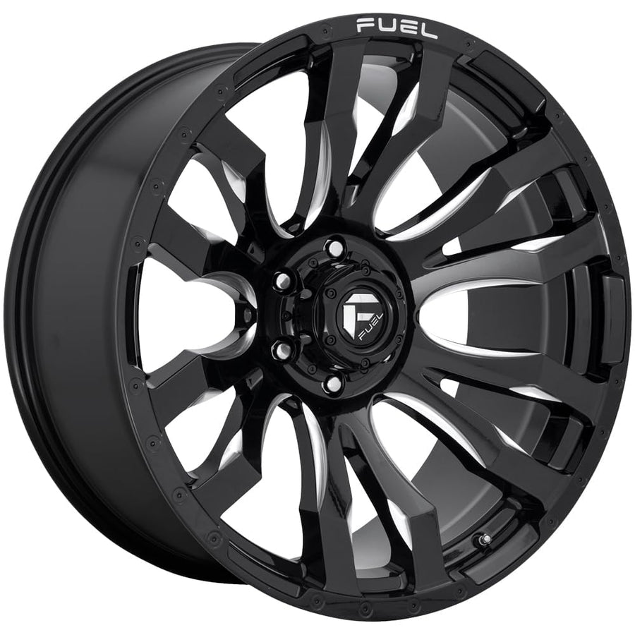 FUEL OFF-ROAD 18X9 BLITZ 5X150 5.79 20mm GLOSS BLACK MILLED - D67318905657