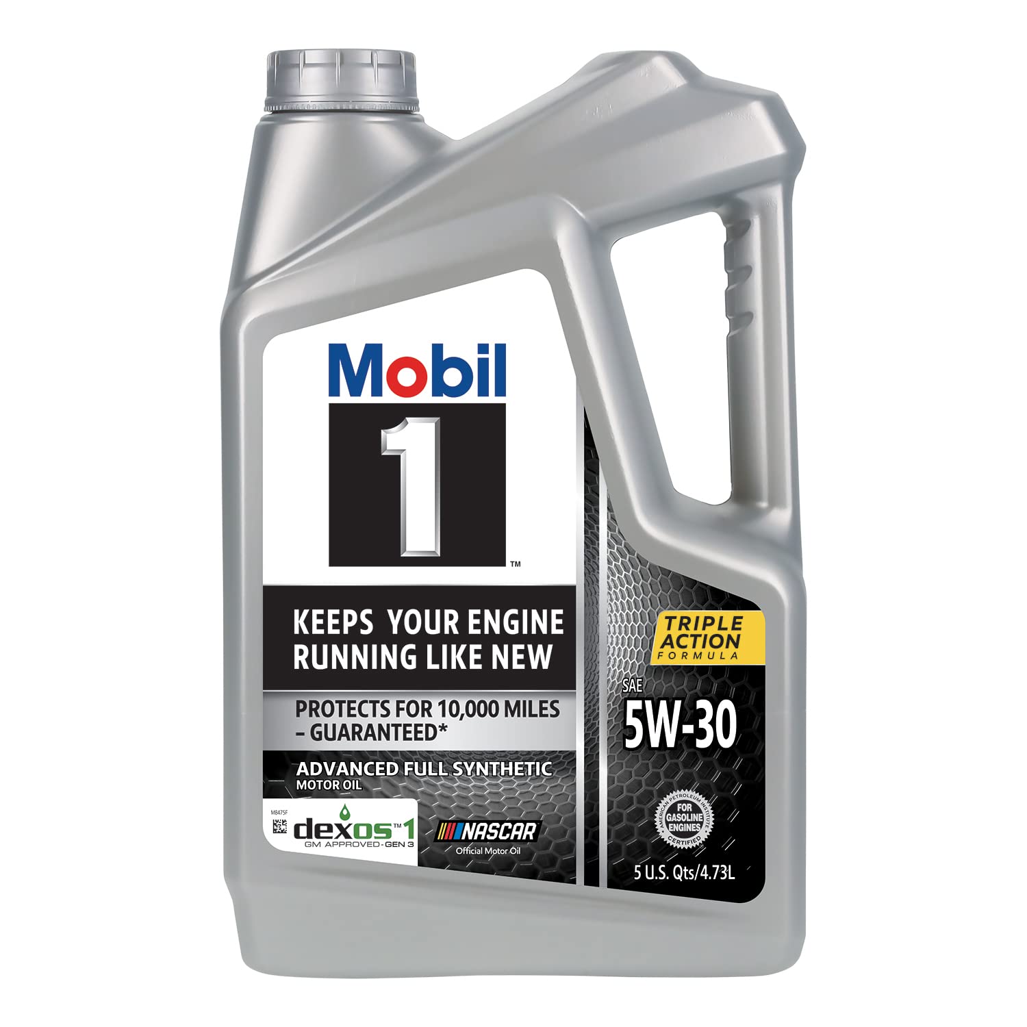 5 Quart Mobil 1 Advanced Full Synthetic Motor Oil 5W-30