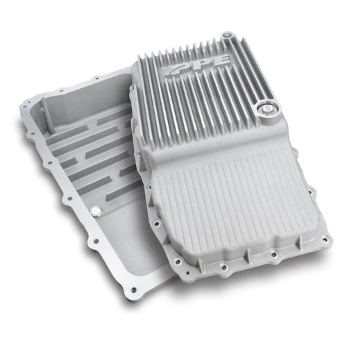 Heavy Duty PPE Cast Aluminum Deep Transmission Pan (RAW) 128051200 Compatible for 2018+ GM Tahoe/Suburban/Yukon/Escalade with Allison 10L80 Transmission