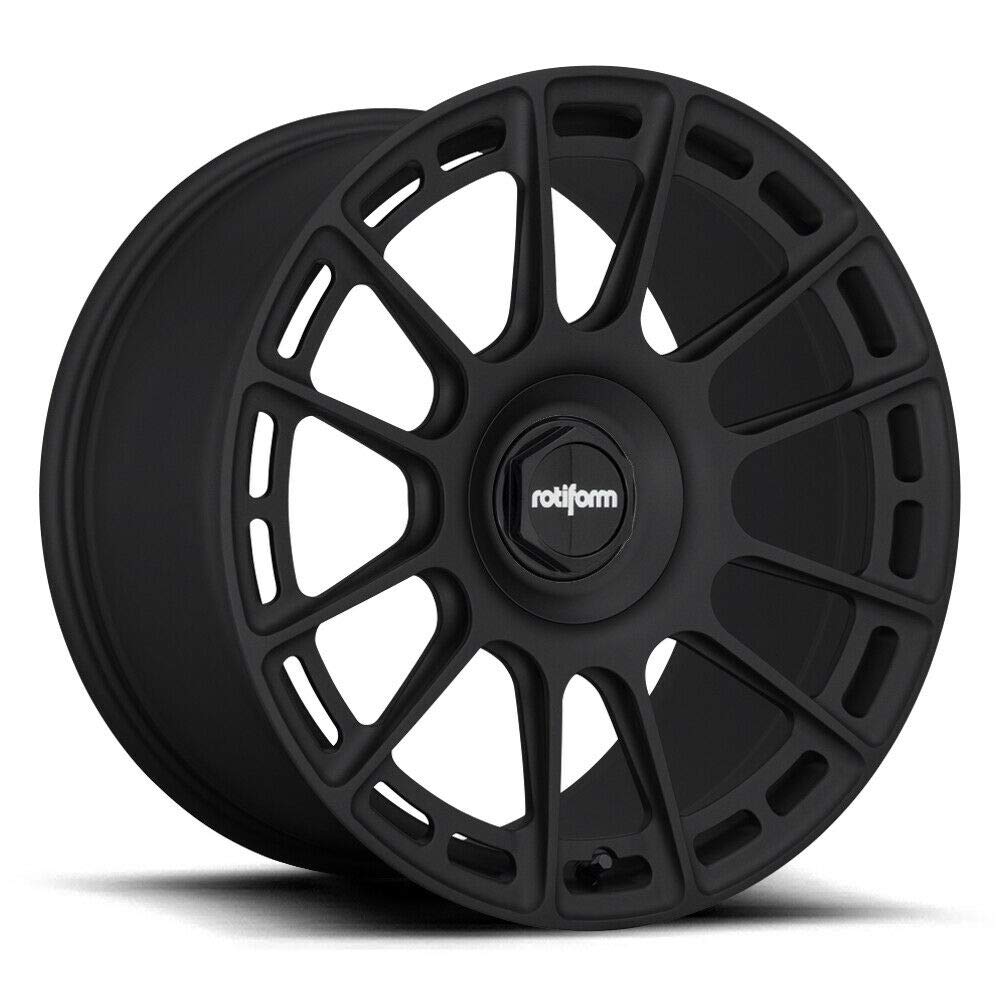 20x9 Rotiform ozr 5x112/5x120 25et 66.56mm matte black wheel