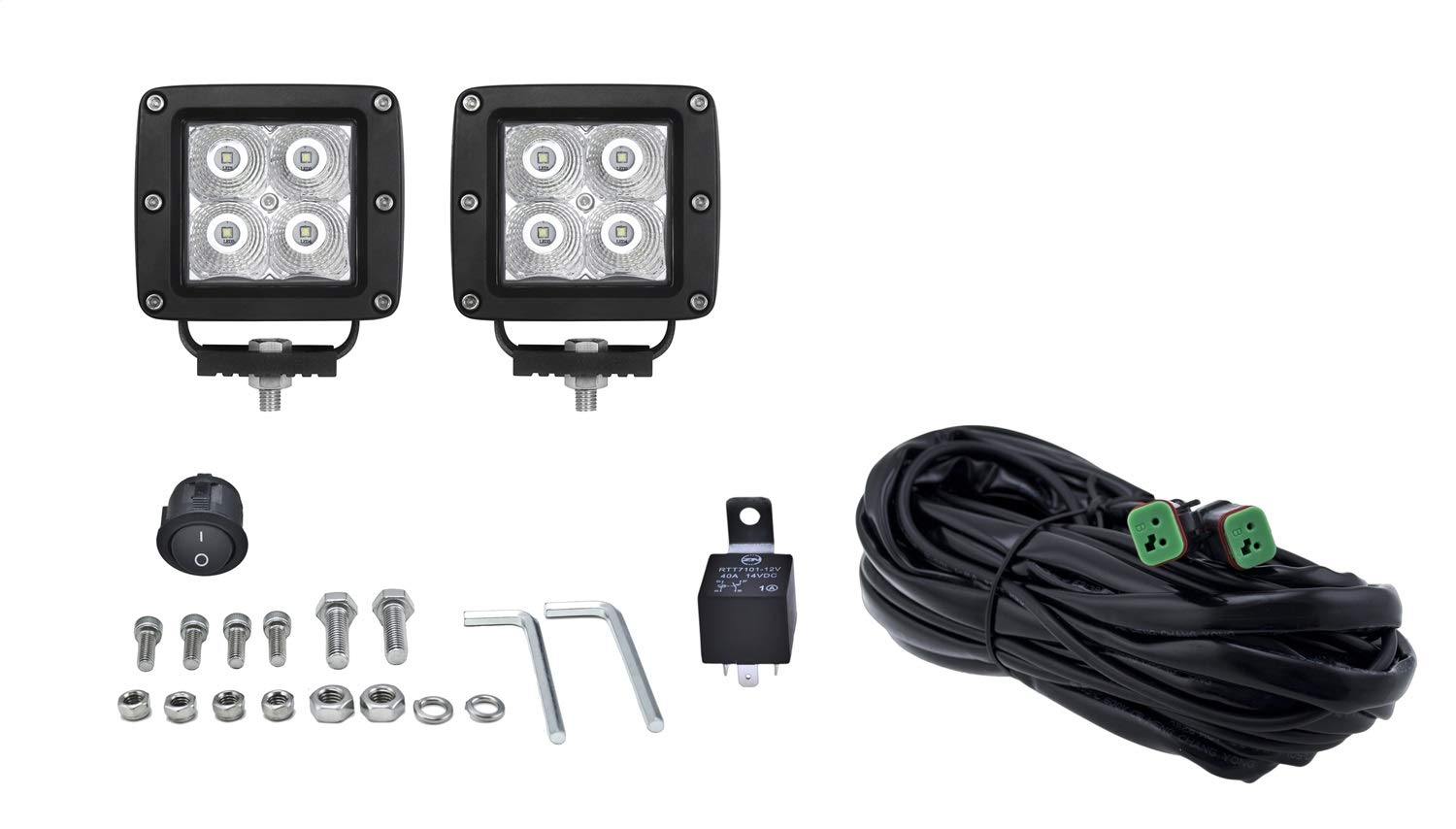 ValueFit HELLA 357204831 Cube Flood Beam Kit (4 LED)