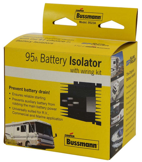 95 Amp Bussmann Battery Isolator (RB-BI-95A)