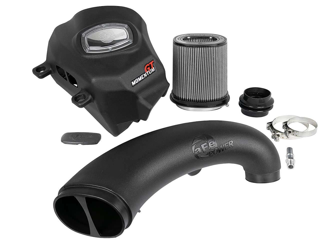 Momentum GT aFe POWER Cold Air Intake System w/Pro DRY S Filter, #50-70013D, Black